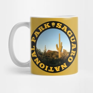 Saguaro National Park circle Mug